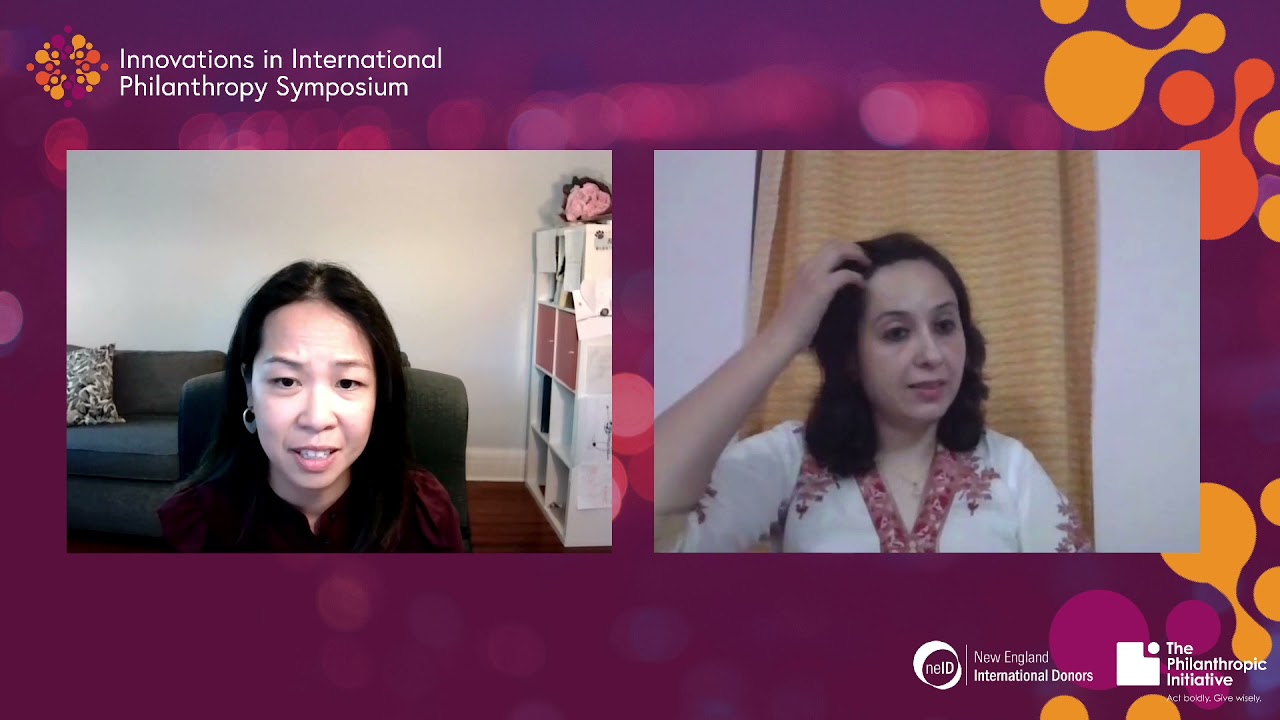 Philanthropy and Poverty/Livelihoods: A Discussion with Doris King and Dr. Shagun Sabarwal