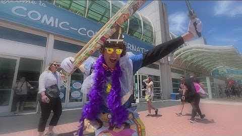 What happens when you forget your Comic-Con costume at home?