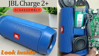 Open JBL Charge 2 + Bluetooth speaker | Complete teardown | How to disassemble | Look inside