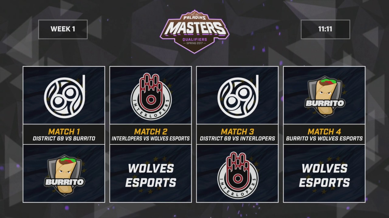 Paladins - EU Masters Qualifiers Week 1 - Paladins - EU Masters Qualifiers Week 1