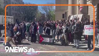 Protests over war in Gaza sweep college campuses