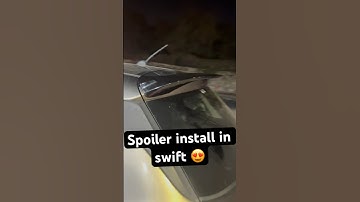 Spoiller install in swift . @jcmcaraccessories follow for more