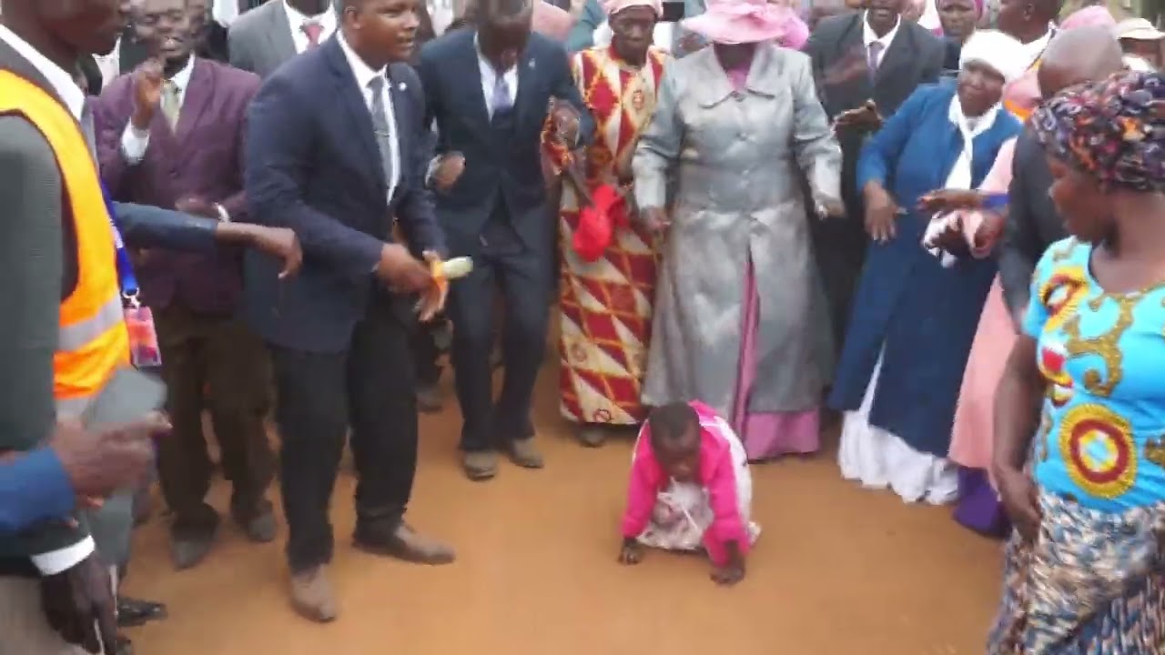 AND VERY POWERFUL CELEBRATION AT BIAMITI. TOTAL CRIPPLE INSTANTLY GET UP AND WALK  AWAY  MENENGAI 8