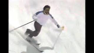 Good old telemark skiing in 1985  (New version)