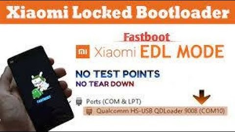 How to enter All Xiaomi Devices Fastboot to Edl Mode Without Testpoint or Opening your phone?