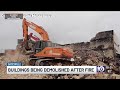 City of Gatesville begins demolishing historic buildings destroyed by massive fire