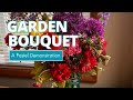 Free pastel demonstration garden bouquet