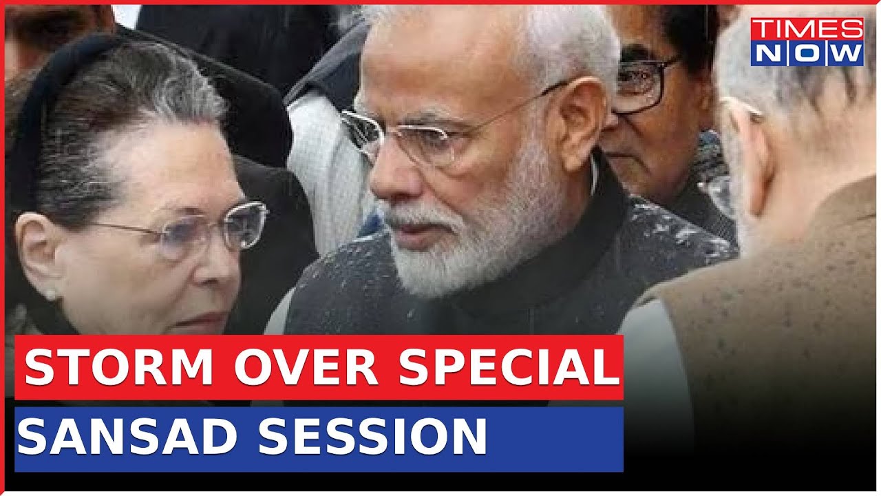 Congress Demands Agenda For Special Session Of Parliament | Sonia Gandhi Lists Issues To Debate
