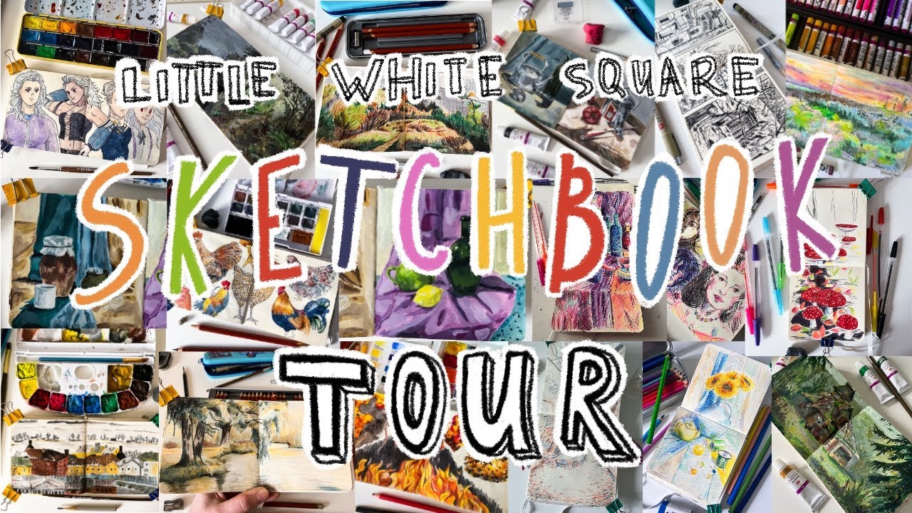 A Square Sketchbook Tour 