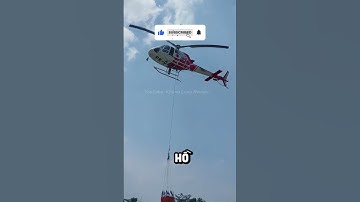 Trực Thăng Chữa Cháy Có Thể Lấy Nước Từ Hồ Bơi Nhà Bạn #shorts