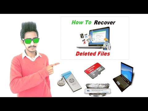 how to recover deleted files from computer pendrive hindi how to recover deleted files