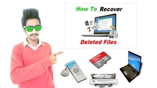 How to Recover deleted files from computer/pendrive?(hindi)