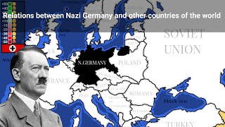 Relations between N@zi Germany and other countries of the world (Red Alert)