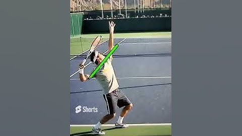 Roger Federer one minute serve analysis