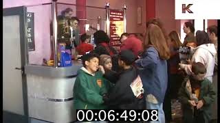 1990s MGM Hammersmith Cinema Opening, London, 1995, Rushes converted