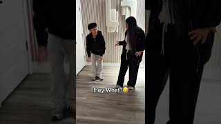 Son teaches mom how to popsicle dance🤣 #shorts