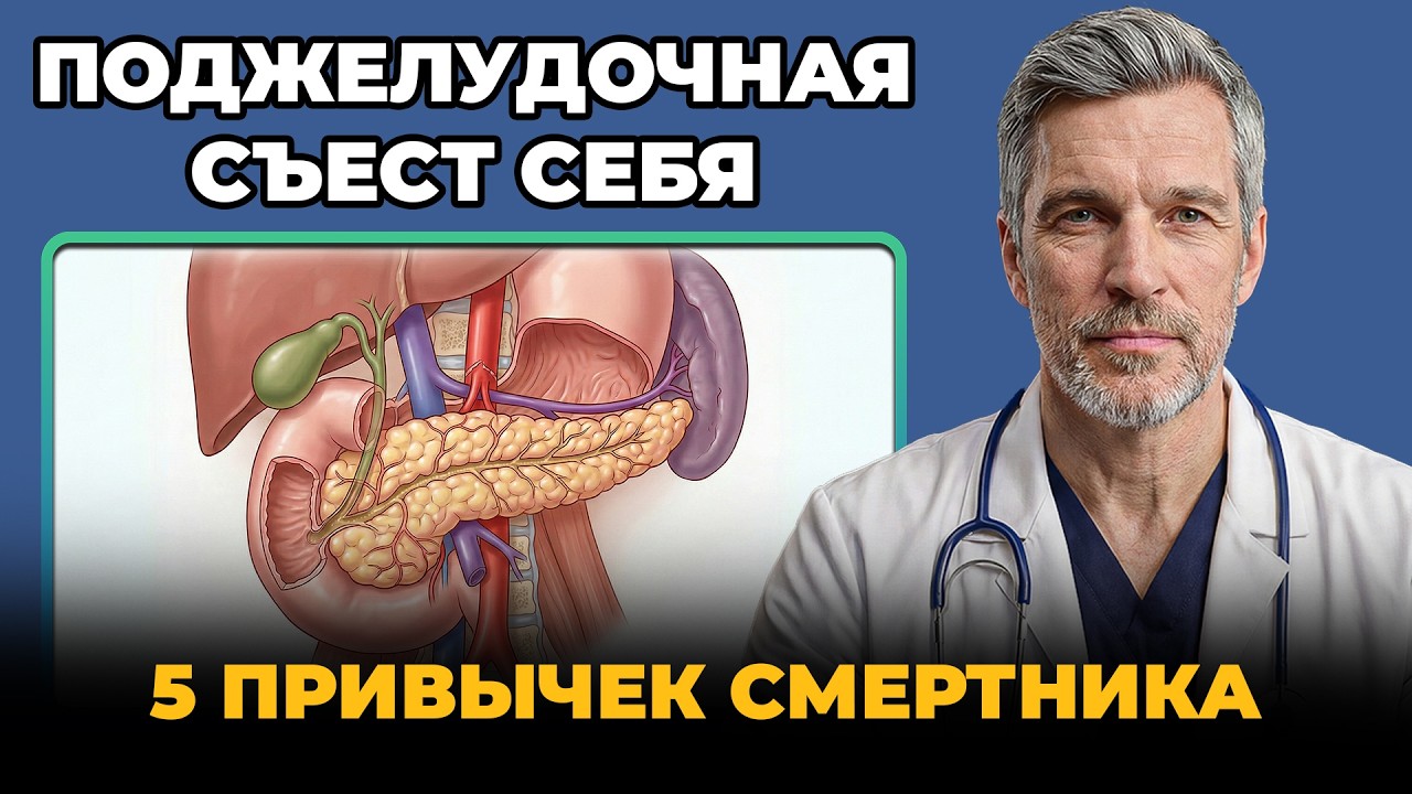 Этот орган умирает молча. Как остановить разрушение поджелудочной железы