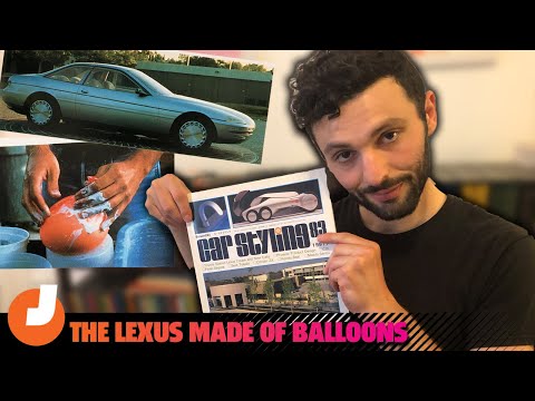 The Original Lexus SC Was Designed Using Balloons Filled With Plaster