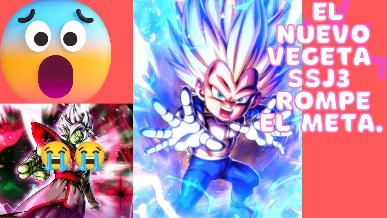 Llega el famoso vegeta ssj3 mini a db Legends.