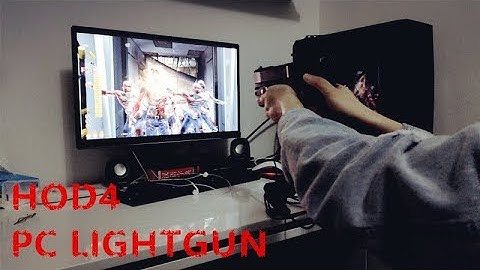 The house of dead 4 (PC)use lightgun！No sensor bar required!