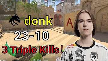 CS2 donk 23-10 (mirage) faceit voice comms POV | 2025/03/28 | #cs2 #demo