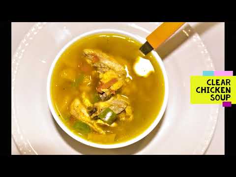 Clear Chicken Soup Recipe || Scroll Recipe || 14/08 | scroll recipe