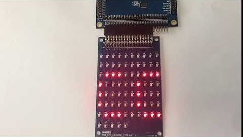 NFC & RGB LED Driving Display