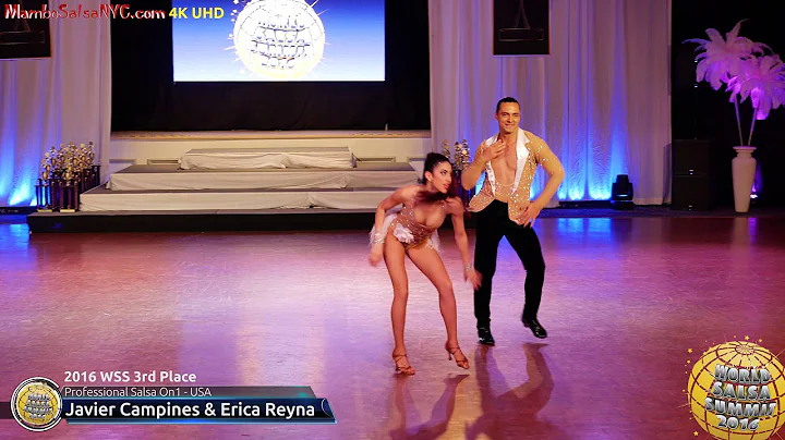 WSS16 Professional Salsa On1 3rd Place Javier Campines & Erica Reyna