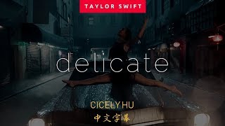 Taylor Swift - Delicate  ▎易碎   ▎中文歌詞字幕