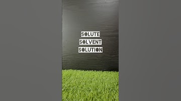 What is Solute Solvent and Solution | Chemistry | #shorts #solute #solvent #solution #science #asmr