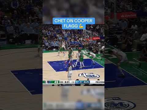 Chet Holmgren dunks on Cooper Flagg 😳