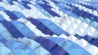 Animation of blue waves. Background pattern loop.