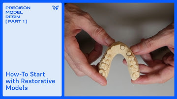 How-To Start with Restorative Models | Precision Model Resin [Part 1]
