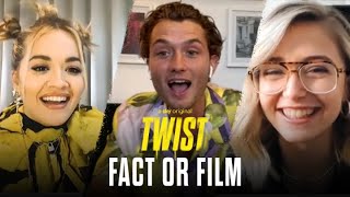 Rita Ora, Raff Law & Sophie Simnett Guess Iconic Movie Plots