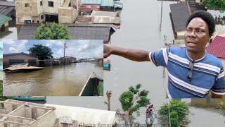 Terrifying Flood in MEPE Township: Akosombo Dam Spillage Update