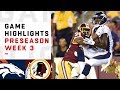 Broncos vs. Redskins Highlights | NFL 2018 Preseason Week 3