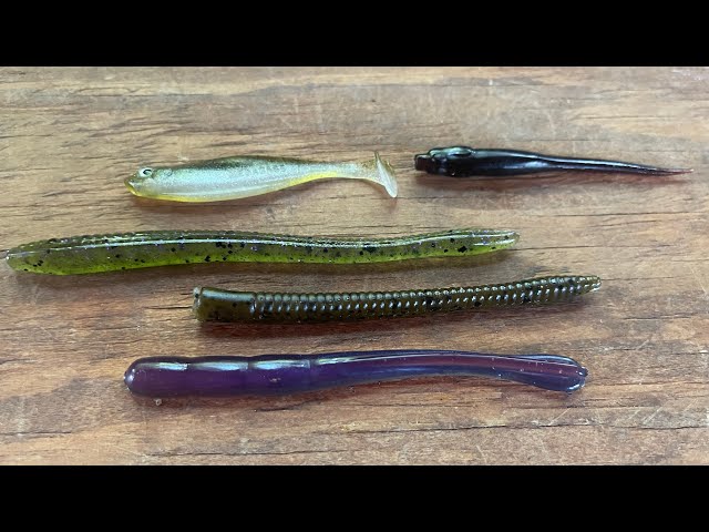 Double Your Dropshot Bites With These 5 Baits…(Specific Situations