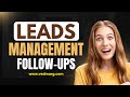 How to Add & Manage Leads Efficiently | QR Based, Excel Import, Follow-Ups, Assign & Convert Easily
