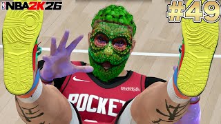 【NBA 2K26】#49 モブキャラがプレイオフ補正で覚醒してるから本気でDFした結果w 【PS5版マイキャリアPG編】