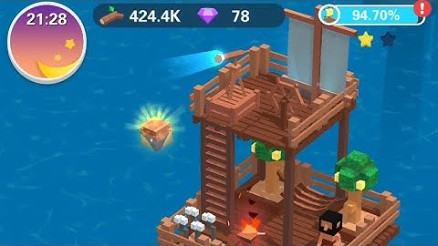 Idle arks: Build at Sea like a boss 100 level + esperienza