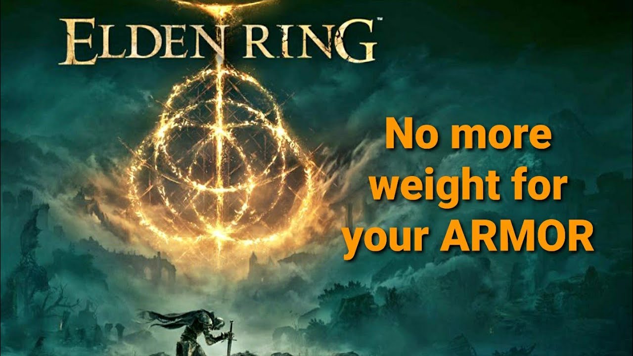 No Armor Weight. Elden Ring weight mod YouTube
