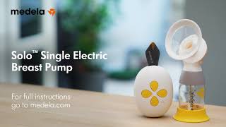 Solo - Single Electric Breast Pump - How to Use