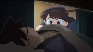 komi san held tadano hands while sleeping ( komican'tcommunicate ep6 season 2)