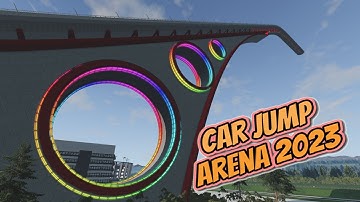 "NEW" Car Jump Arena 2023, In depth preview/BeamNG/HavocNG