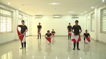 Demo Hướng dẫn đồng diễn semaphore lập kỷ lục Việt Nam 2018 - Thành Đoàn Đà Nẵng