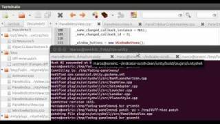 Unity menu entries fading v2