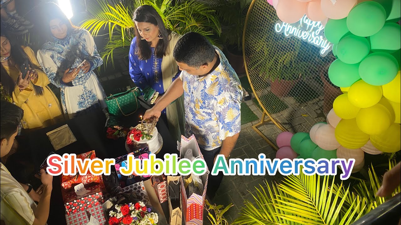 Wedding Anniversary || Dinner Party - YouTube