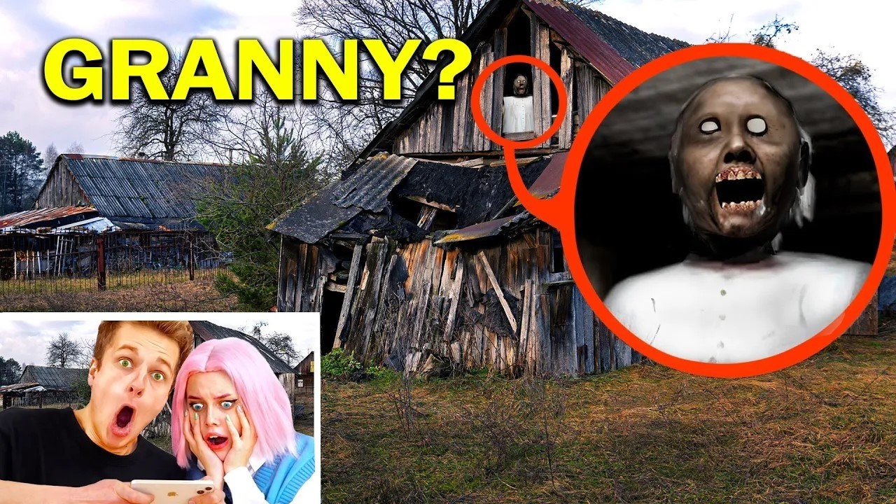 GRANNY LIVES IN THIS HOUSE in REAL LIFE!