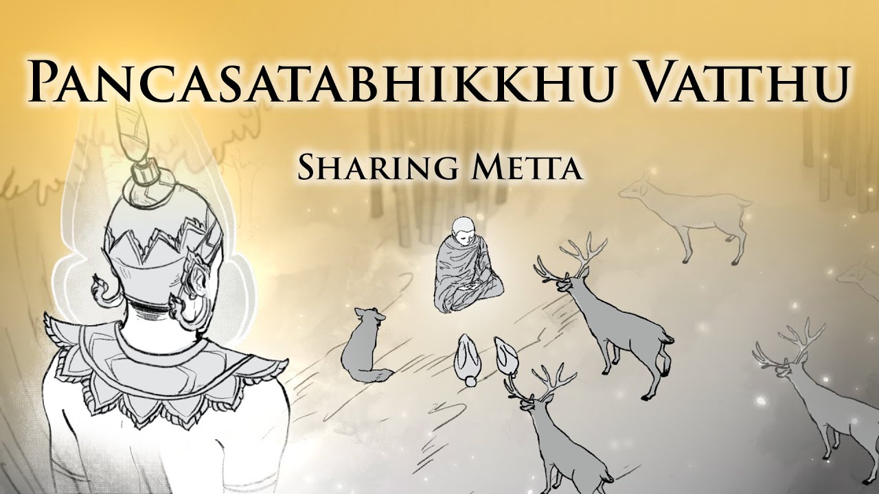 Sharing Metta | Pancasatabhikkhu Vatthu | Dhammapada V.40 | Animated Buddhist Stories