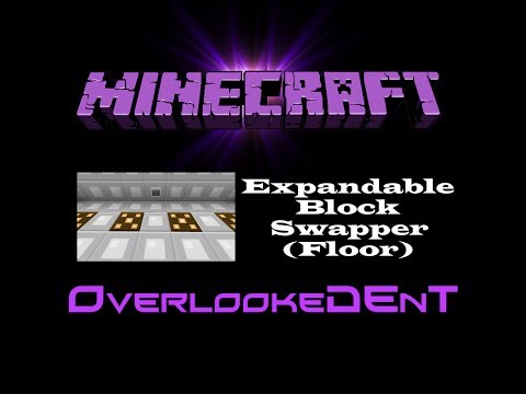 Expandable Block Swapper (Floor) - Minecraft Xbox 360/PS3 - [Tutorial]